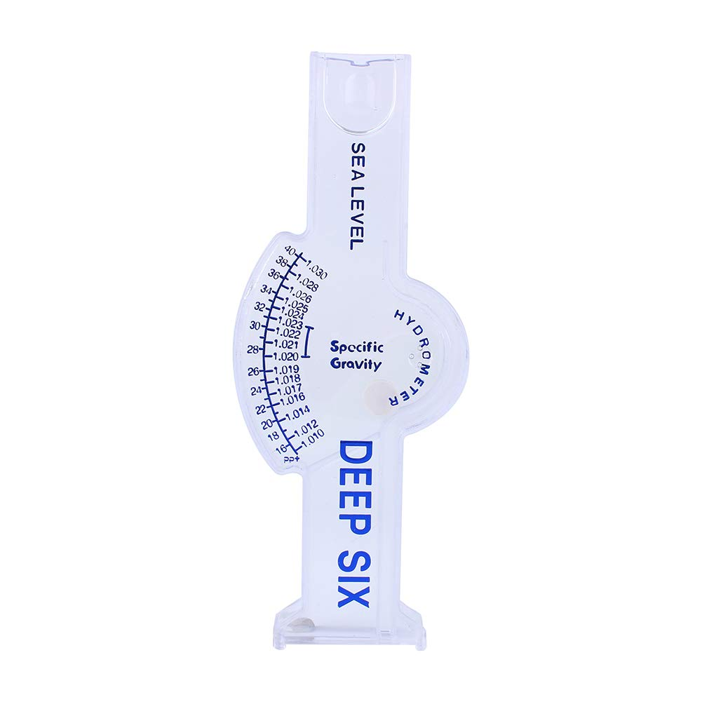 Cryfokt Automatic Hydrometer Salinity Meter for Fish, Durable Sea Water Hydrometer with Engraved Patent Number image number 1