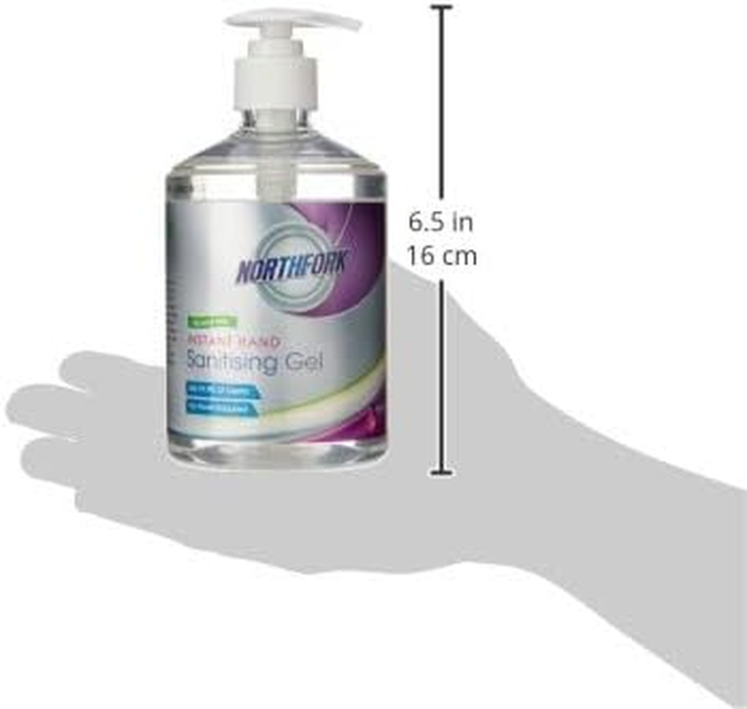 Northfork 500Ml Alcohol Free Instant Hand Sanitising Gel image number 3