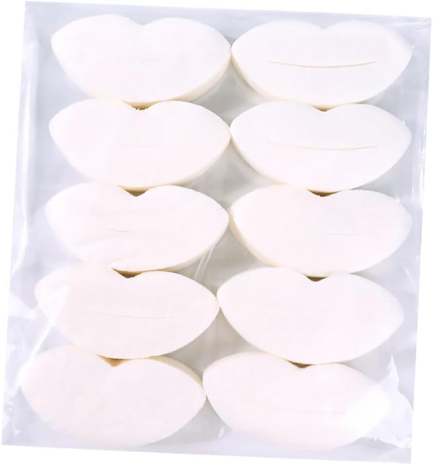 HONMEET Diy Lip Mask Paper 1000 Pcs Moisturizing Lip Film Breathable Paper Comfortable Easy to Tear Ideal for Travel image number 4