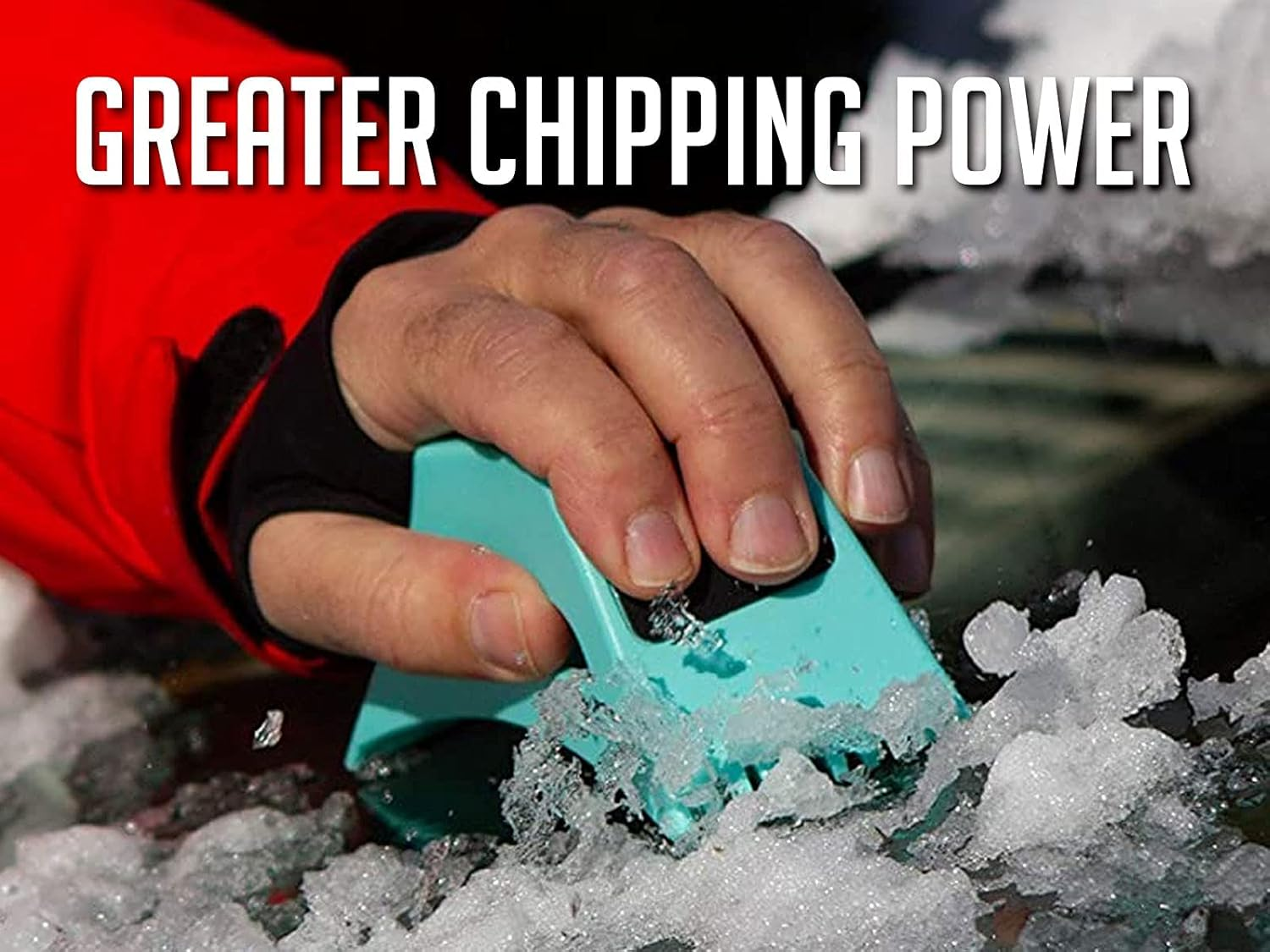 The Better ICE Scraper Pack of 2 Teal image number 1