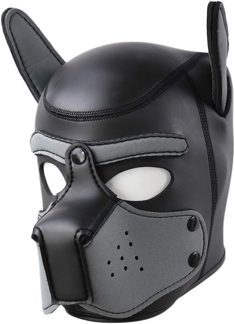 Moleney Unisex Neoprene Dog Head Mask image number 2