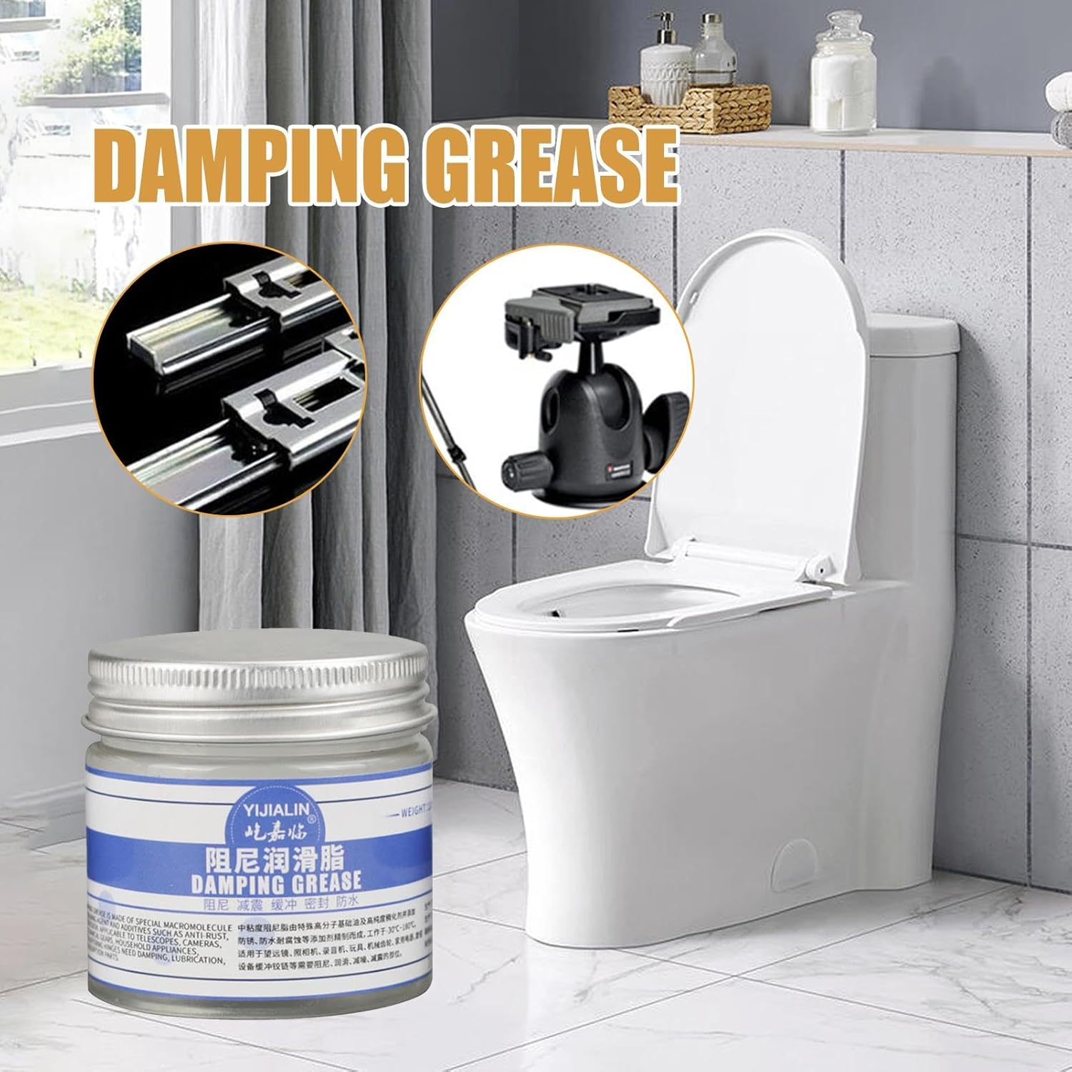 Lubricating Grease for Tools | Lubricating Grease Rubber - Car Door Noise Elimination, Anti-Rust Lubricating Grease for Rubber, Enhanced Shock Absorption, Sealing, Silencer