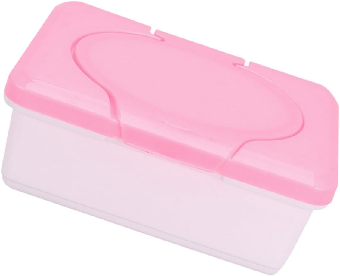 Wipes Dispenser for Bathroom Wet Wipes Holder Portable Tissue Box Case image number 3