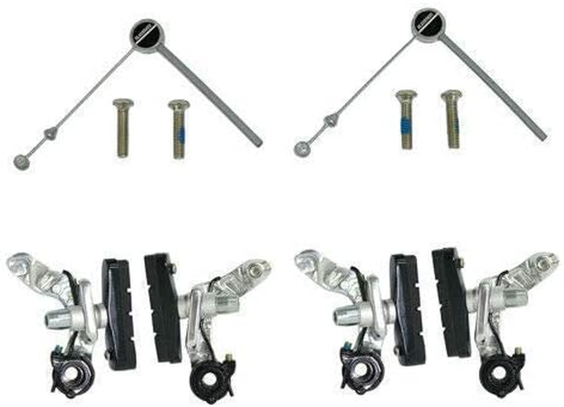 TEKTRO Oryx 992AG Cyclocross Cantilever Bike Brake Set, Front and Rear, Silver, MH1812 image number 2