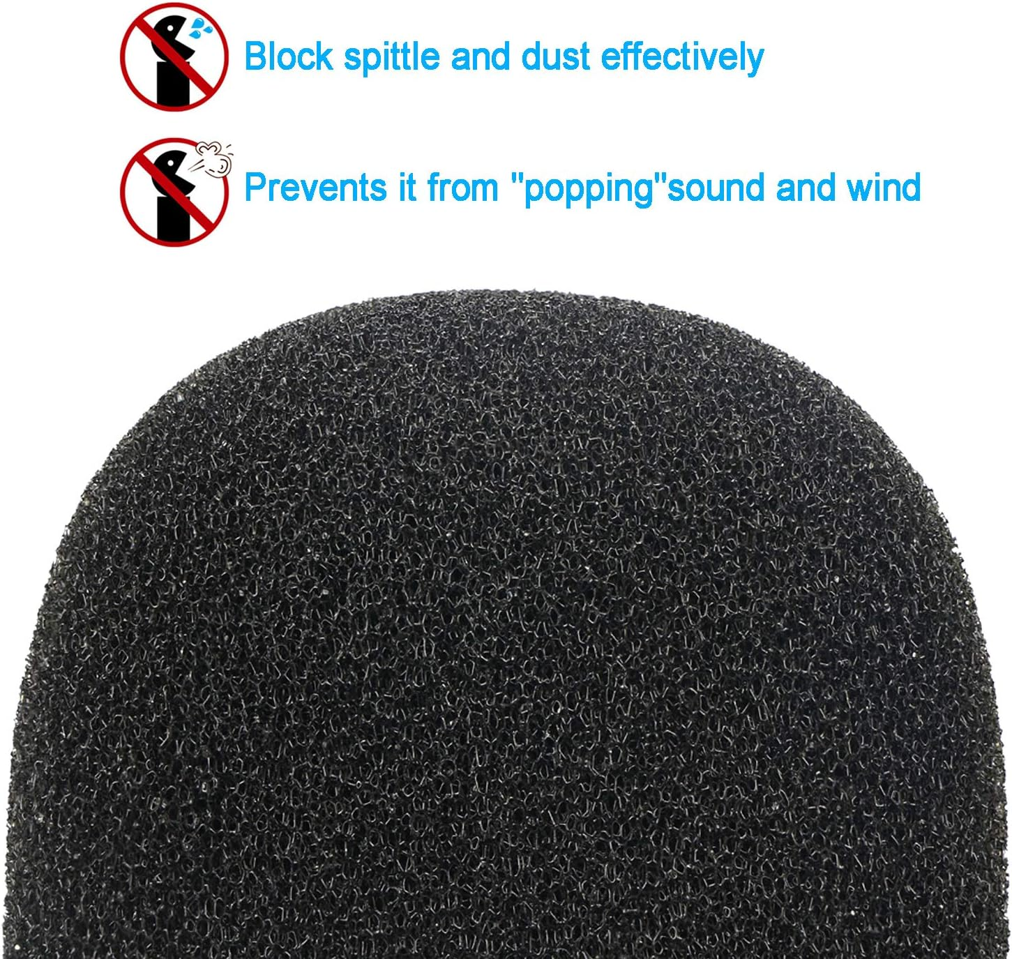 YOUSHARES NT1-A Microphone Pop Filter - Mic Foam Windscreen Cover for Rode NT1-A, NT2-A, NTK, K2 Rode Podcaster