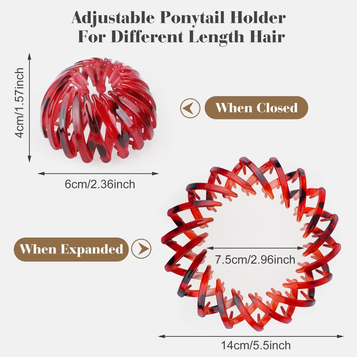 7Pcs Birds Nest Hair Clips,Bird Nest Plate Hairpins,Bird Nest Hair Clip Velvet Ponytail Holder,Bird Nest Hair Clip round Hairband,Bird Nest Velvet Hair Clip,Bird Nest Hair Clip Velvet Ponytail Holder - Color A image number 5