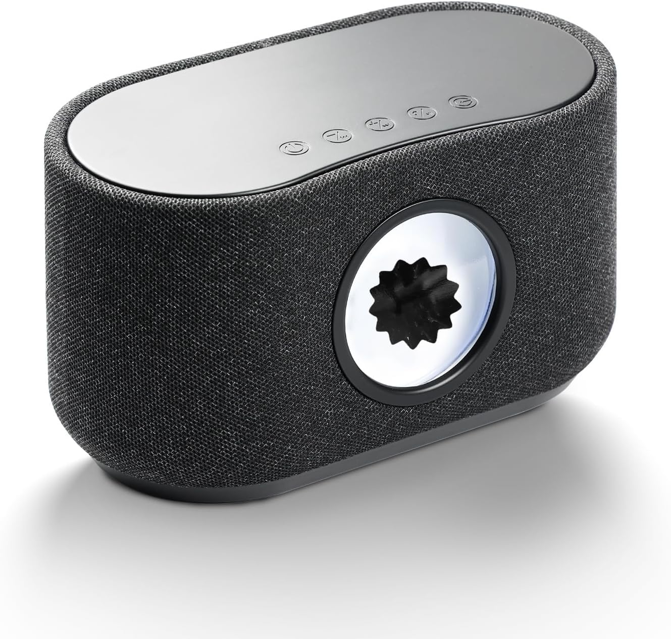 Magnetic Fluid Speaker, Magnetic Fluid Bluetooth Speaker Music Mate, 360&deg; Surround Sound Home Theater Audio System, Dancing Ferrofluid with Music Rhythm for Home Office Desktop Decor Gray