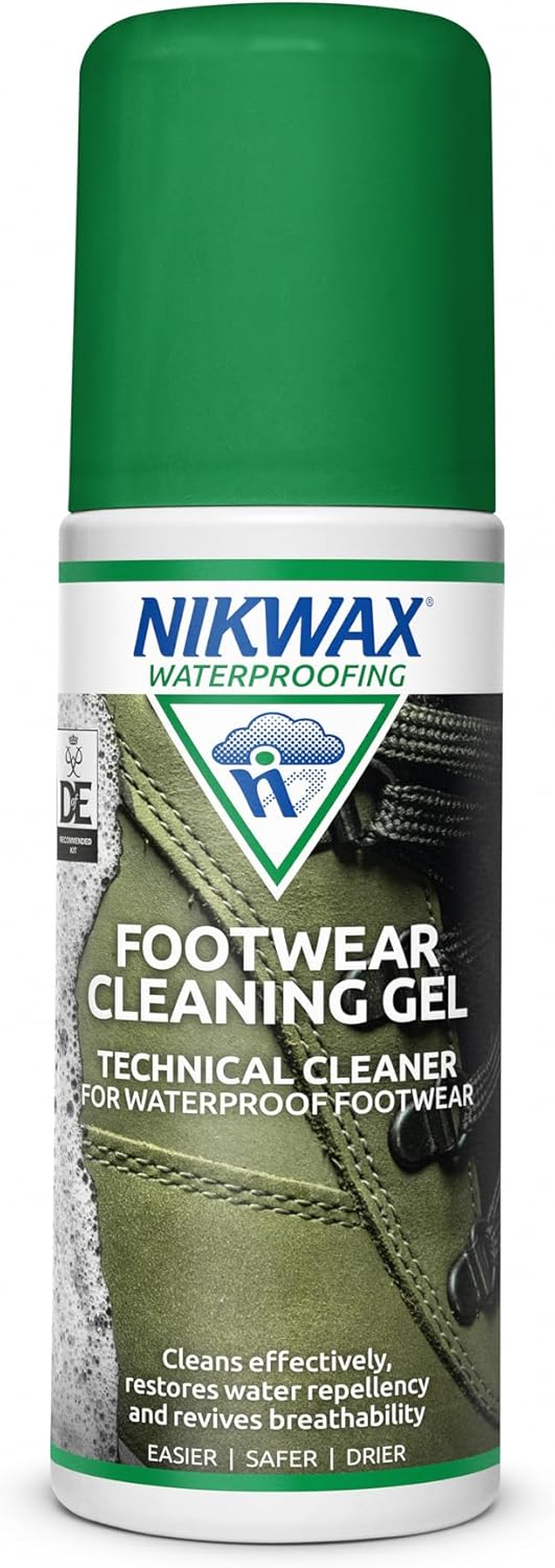 Nikwax Footwear Cleaning Gel Sponge on Cleaner for Waterproof Footwear image number 2