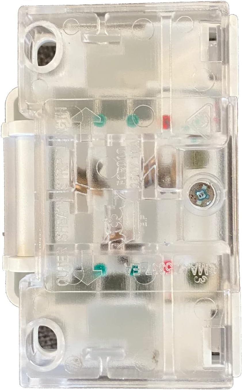 10X Quick Connect Surface Socket Plug Base 10A Electrical Outlet image number 1