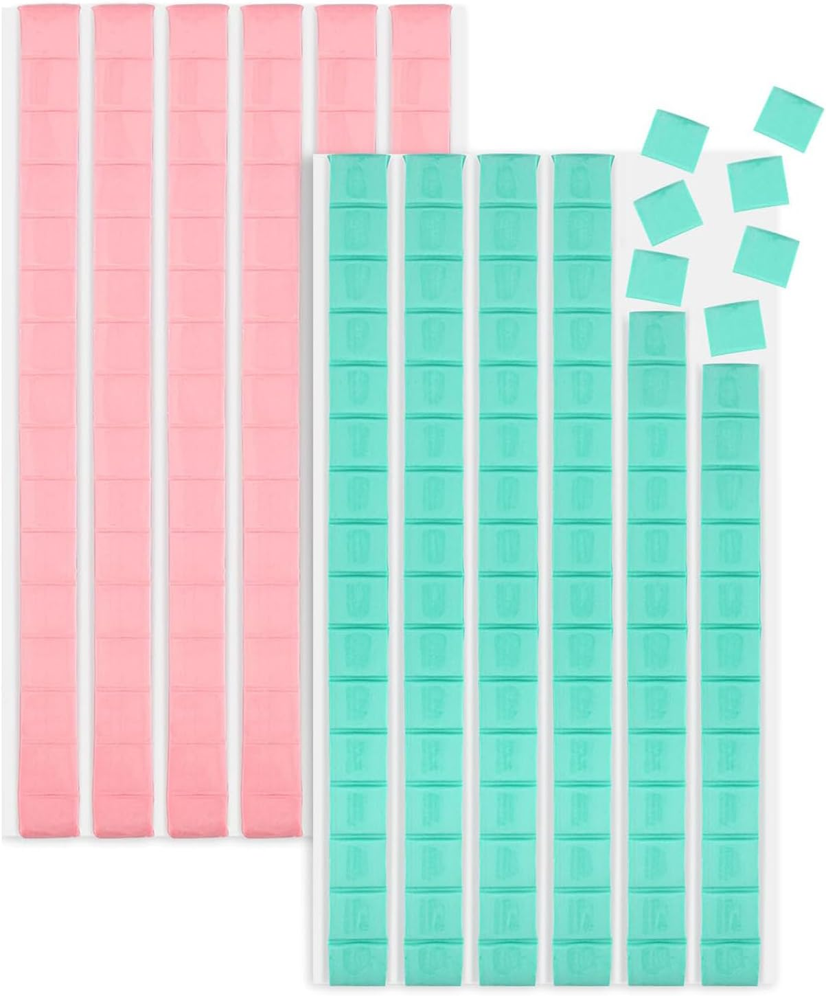 192 Pcs Adhesive Poster Sticky Tack Putty, Wall Safe Tack Putty Removeable & Repositionable, Sticky Mounting Putty,Adhesive Mounting Putty for Wall Hanging Poster/Picture image number 2