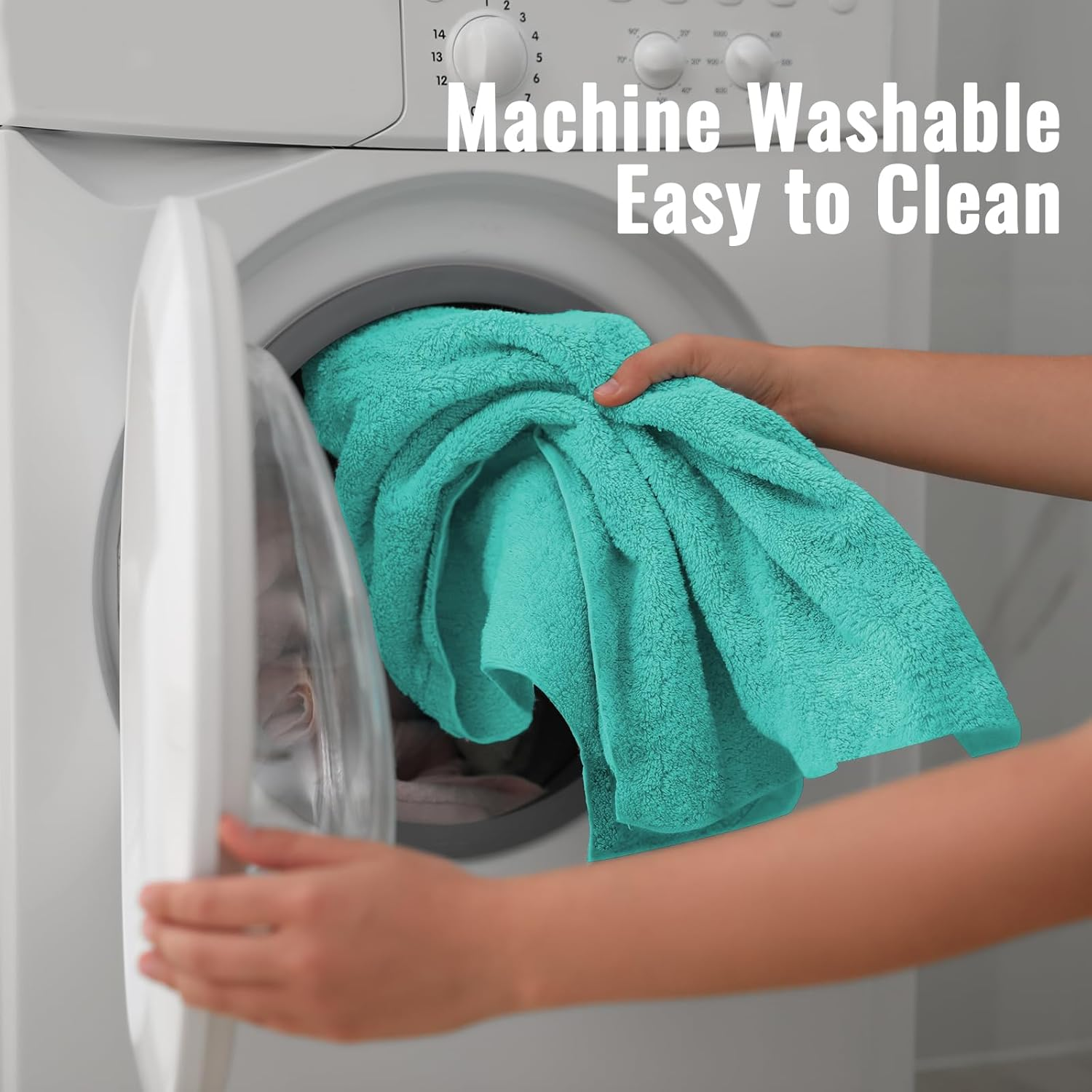 Puomue Microfiber Dog Towels for Drying Dogs, Super Absorbent and Soft Pet Grooming Towel, 40 Inch X 23.6 Inch, Perfect for Large, Medium or Small Dogs (40''X23.6'' - 3 Pack, Green) image number 6