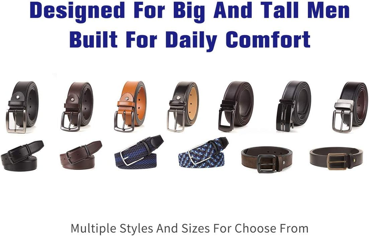 Giantsize Extra Long Belts for Men Big and Tall image number 5