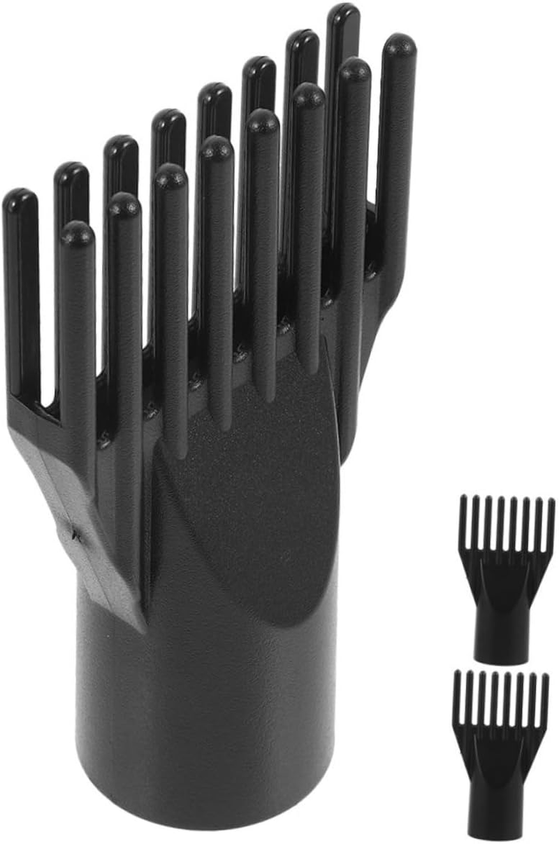 Levemolo 3Pcs Pet Blow Dryer Nozzle Plastic Hair Dryer Attachment for Dogs Cats for Home Grooming Efficient Safe Drying for Pet Salons image number 2