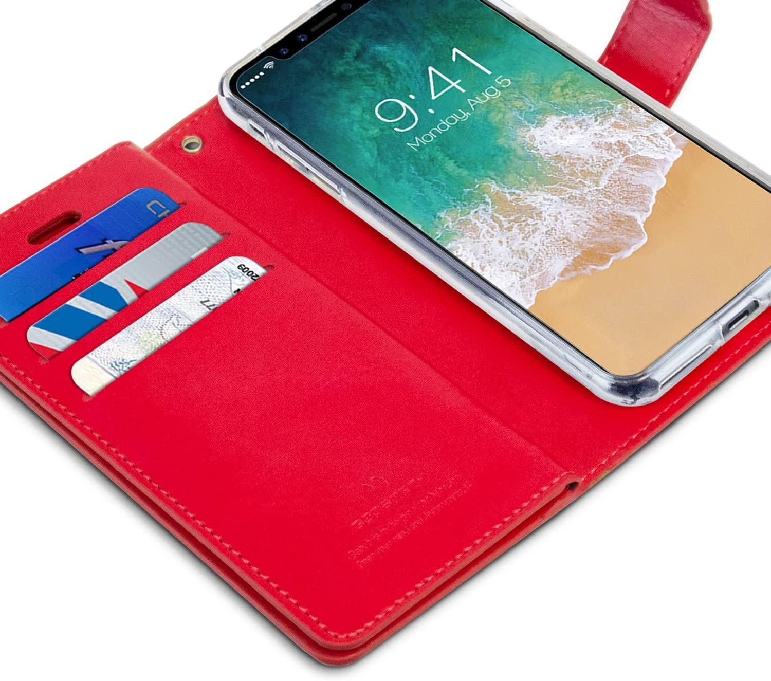 Iphone Mercury Goospery Mansoor Diary Flip Case Wallet Cover image number 6