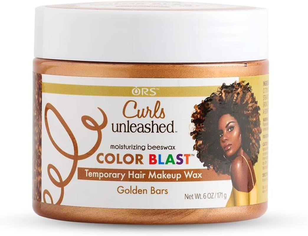 (Golden Bars) - Colour Blast Temporary Hair Makeup Wax - Golden Bars