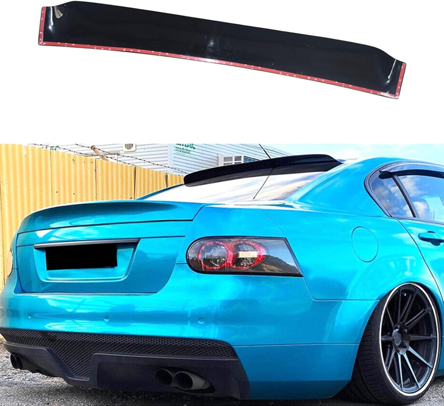 Machter Autoparts Rear Window Roof Spoiler for Holden Commodore VF VE SS SSV SV6 HSV HSV Omega Berlina Sedan Calais Caprice, Painted Plastic or Fiberglass image number 3
