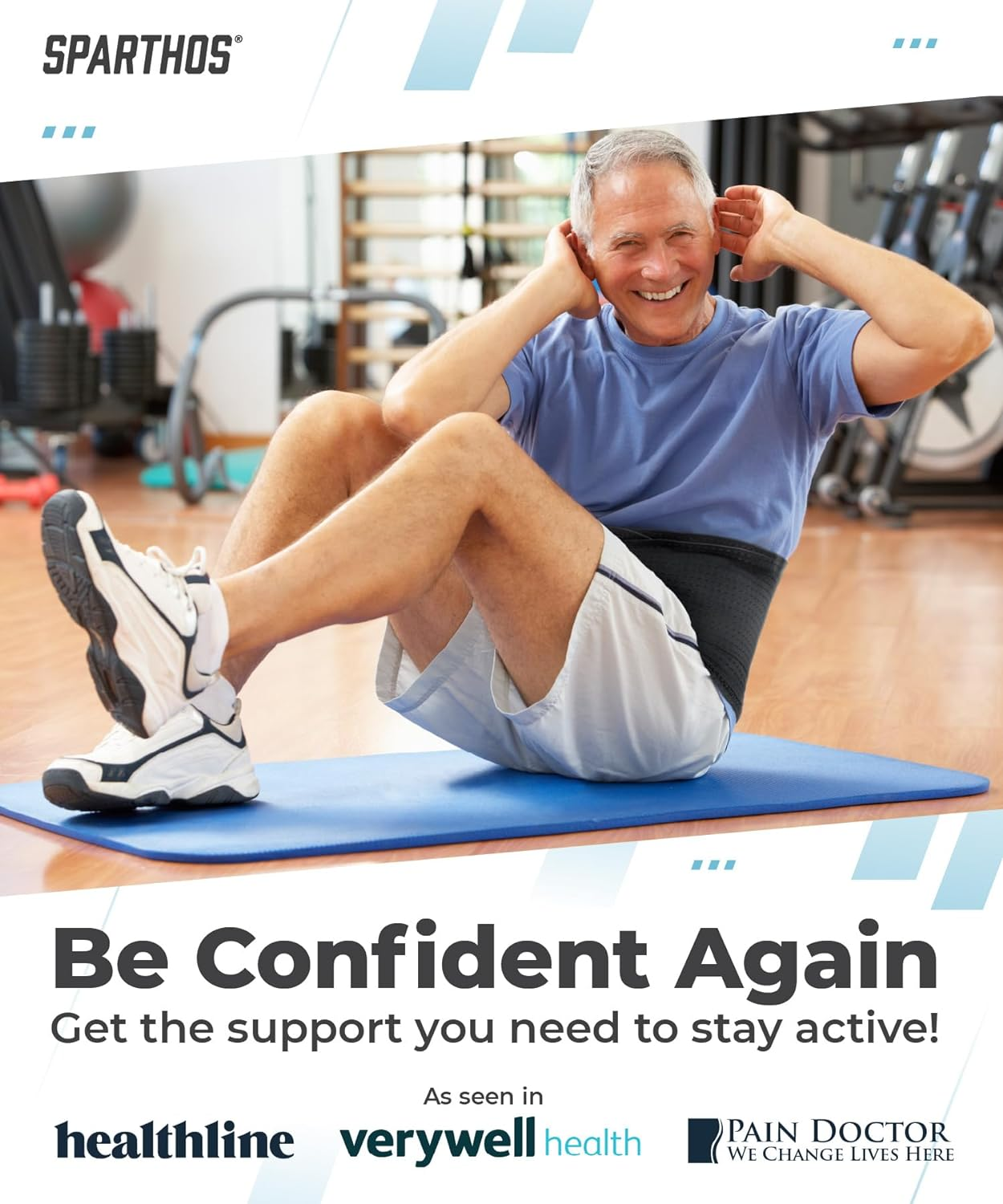 Back Brace for Lower Back Pain - Immediate Relief from Sciatica, Herniated Disc, Scoliosis - Breathable + Lumbar Support Pad - for Men & Women - Fits 44&ndash;52&Prime; Waist (Large, Check Size Chart) (Black,Large (Pack of 1)) image number 5