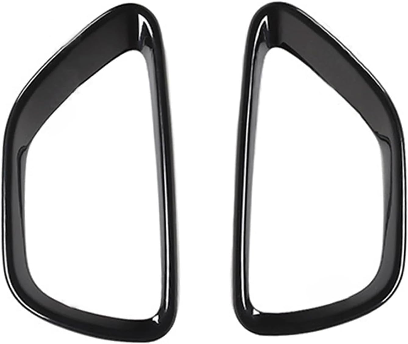 MAX COOL 2PCS Front Fog Light Cover Trim Fog Lamp Frame Covers Suitable for Jeep Grand Cherokee 2014-2016 image number 1