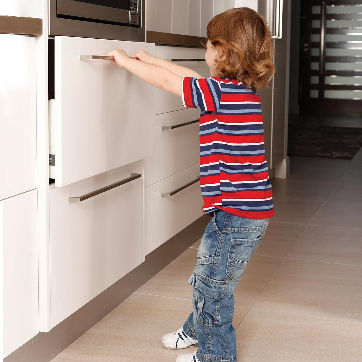 Dreambaby Drawer Catches, 3 Pack image number 4