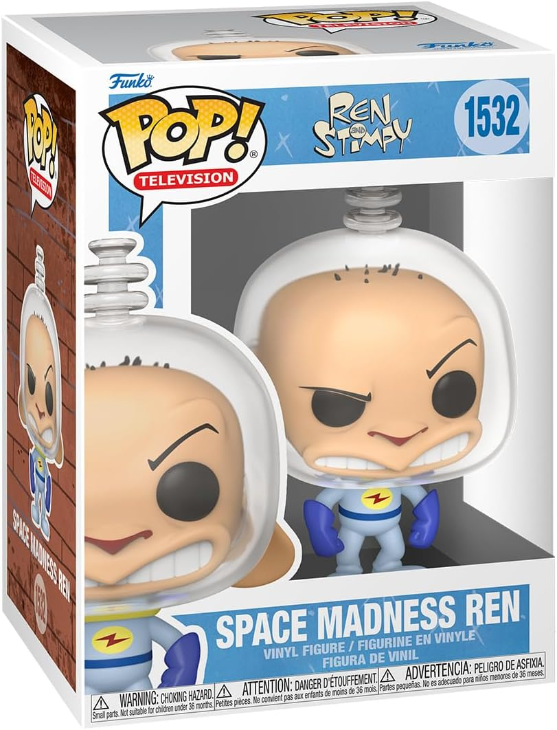FUNKO POP! TELEVISION: Nickelodeon Rewind - the Ren & Stimpy Show, Space Madness Ren image number 5
