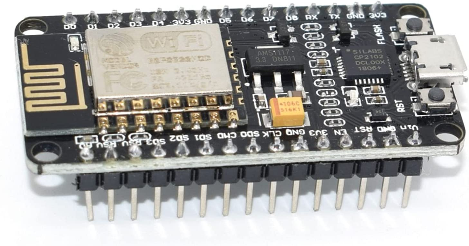 DIGISHUO 2Pcs ESP8266 Nodemcu CP2102 ESP-12E Development Board Open Source Serial Module Works Great for Arduino Ide/Micropython