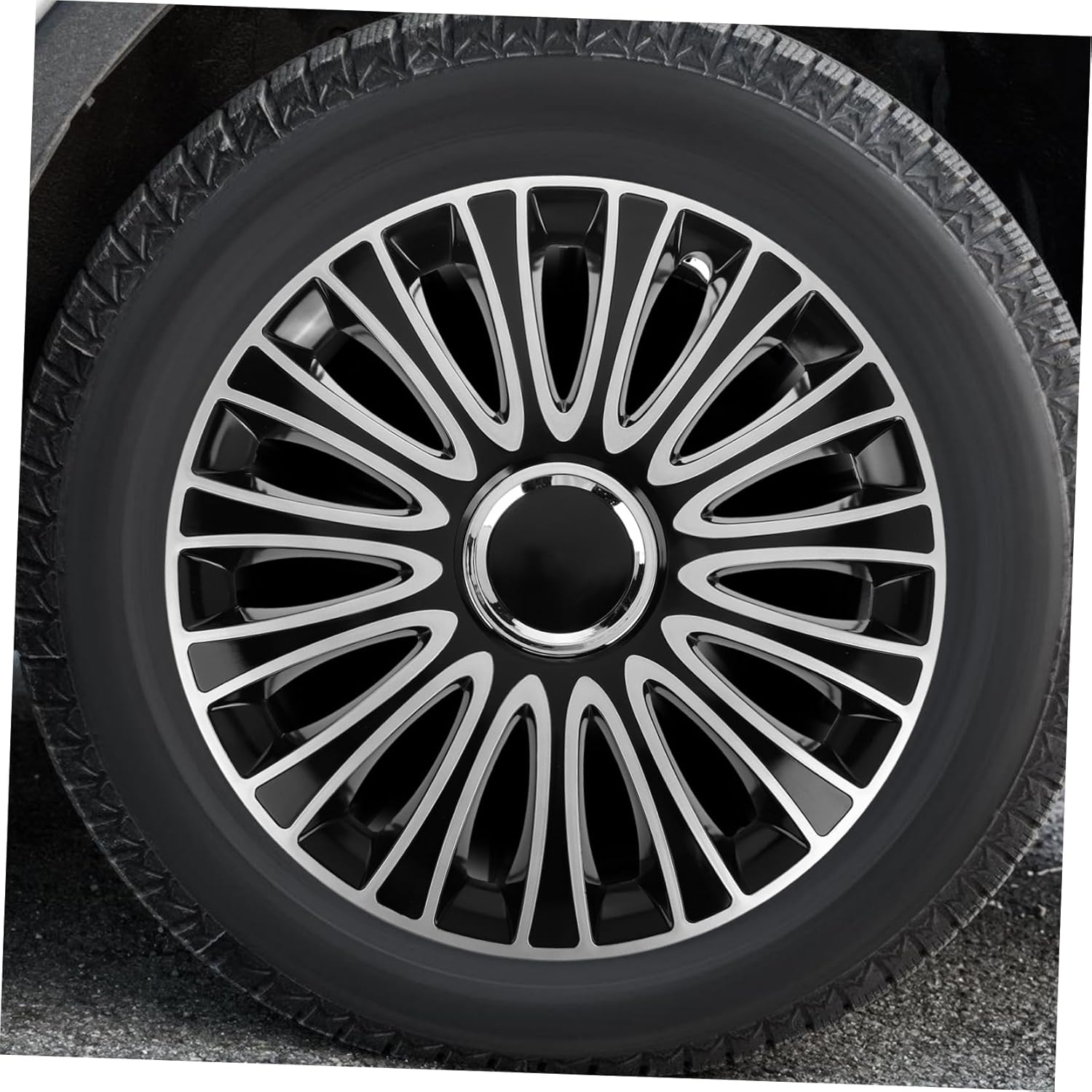 TOGEVAL Automotive Wheel Hub Cover Durable Hubcap for Vehicle Protection Easy Installation Compatible with Cars Design image number 6