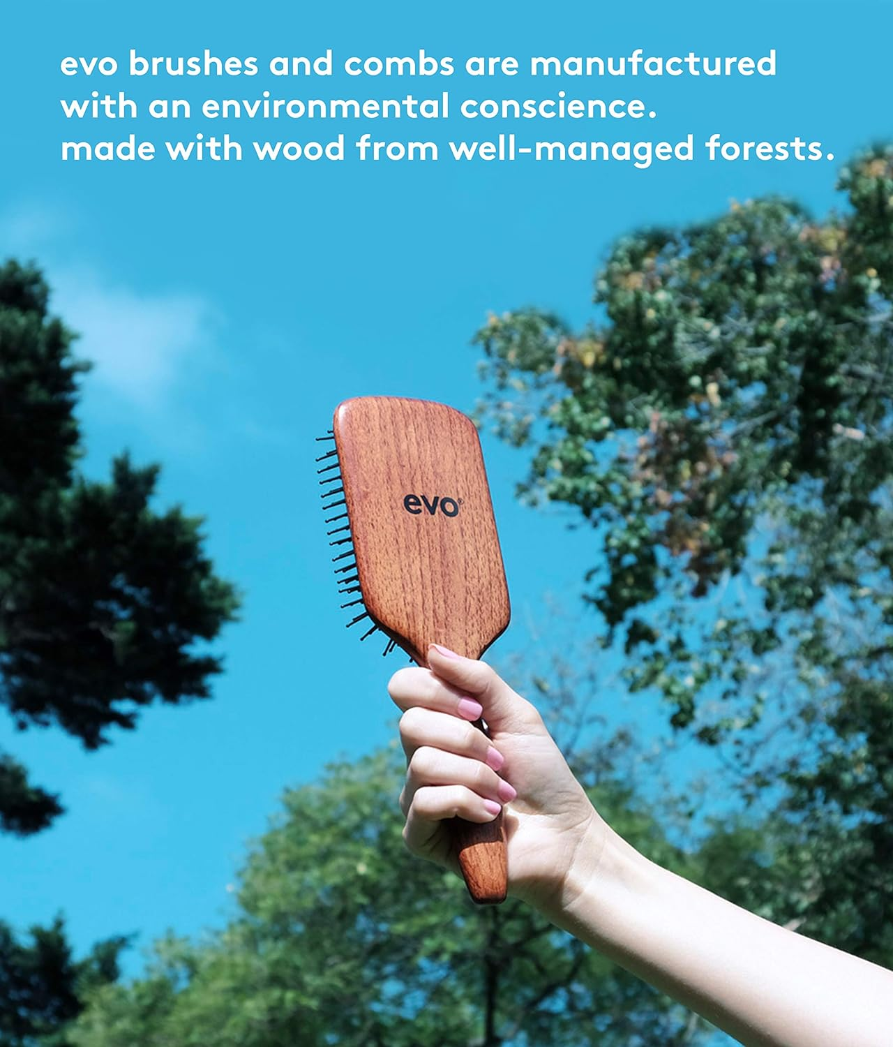 Evo Hank Ceramic Vent Radial Brush - Improves Manageability & Reduces Blow-Drying Time - Volumising Hair Brush - 52Mm