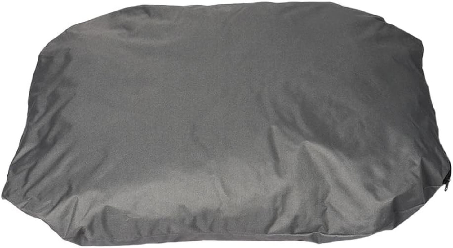 Pawz Waterproof Pet Dog Calming Bed Memory Foam Orthopaedic Removable Washable M, Dog Cat Sofa Bed with Head and Neck Support, Chew Proof Dog Bed, Pet Bed with Removable Cushion, Grey + Black image number 3