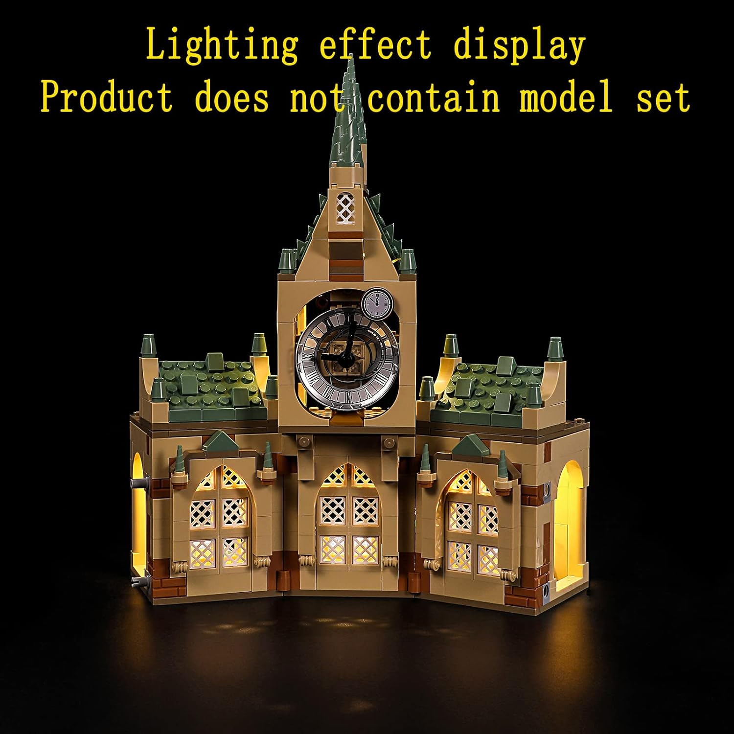 GEAMENT LED Light Kit Compatible with  Harry Potter Hogwarts Hospital - Lighting Set for 76398 Building Model ( Set Not Included) image number 6