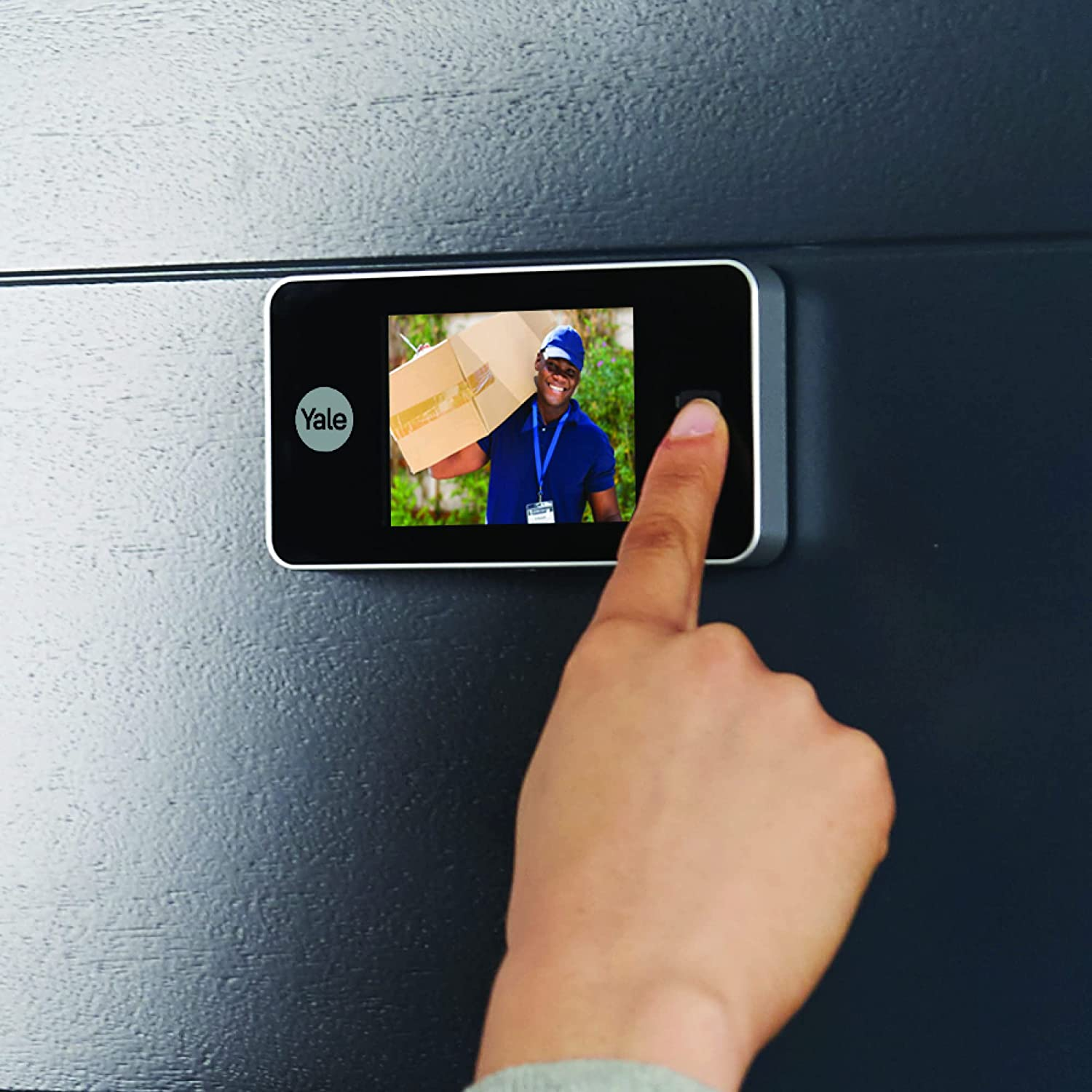 Yale 45-0500-1432-00-60-1 Digital Door Viewer, Weatherproof, 110 Angle, LCD Screen, Live View, Silver image number 6