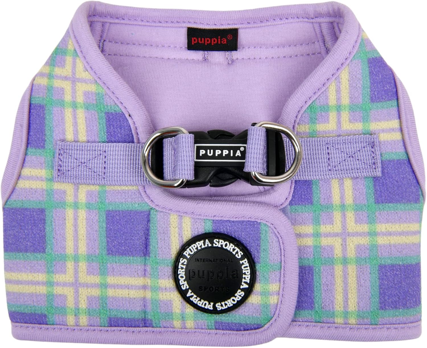 Puppia Spring and Summer Fashion Step-In Vest Dog Harness, Violet_Jaylen, Medium image number 5