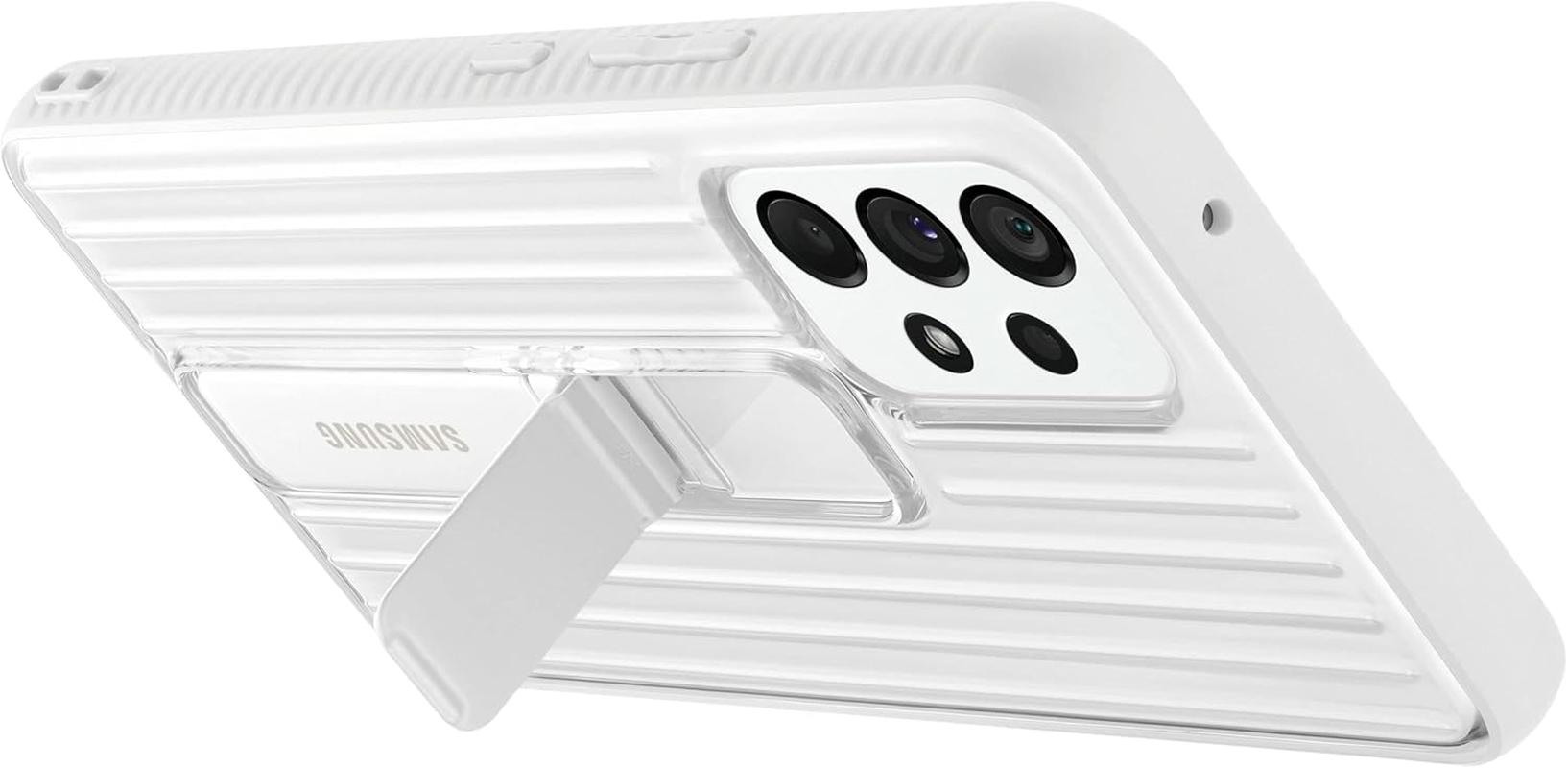 Samsung Galaxy A53 5G Official Case - Protective Standing Cover - White image number 4