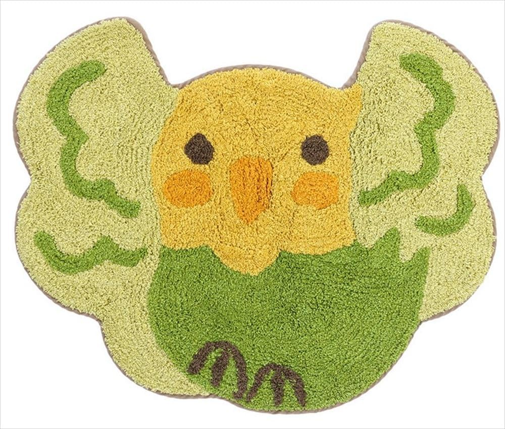 Mat Banzai Bird Parakeet, W 24.0 X H 19.7 Inches (61 X 50 Cm)