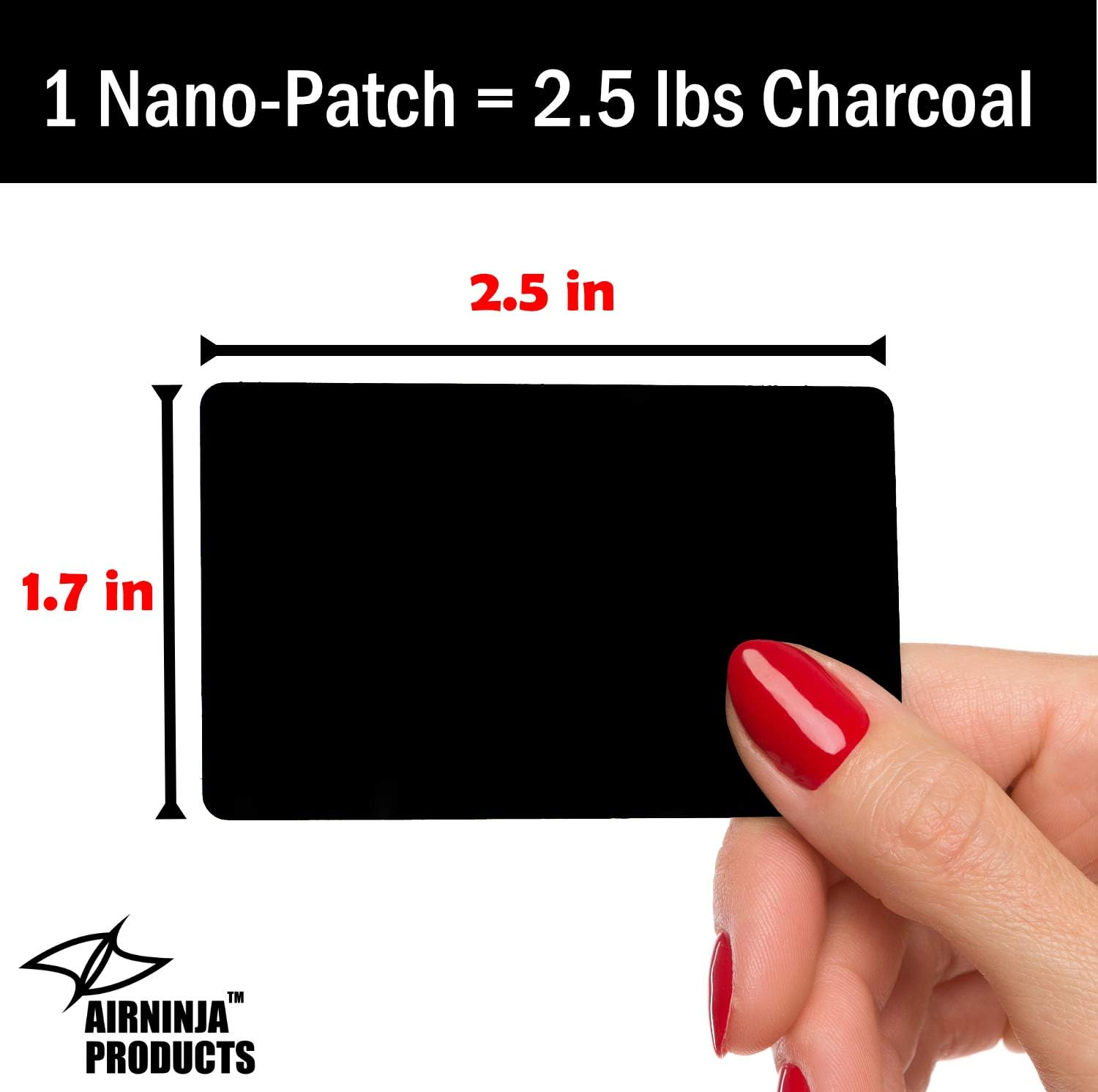Fridge Refrigerator Freezer Deodorizer PATCH | Organic Odor Eliminator | 4 Month Supply | Foul Smell Remover | BEATS Baking Soda & Activated Bamboo Charcoal | Fragrance & Chemical Free | 2 Pack image number 3