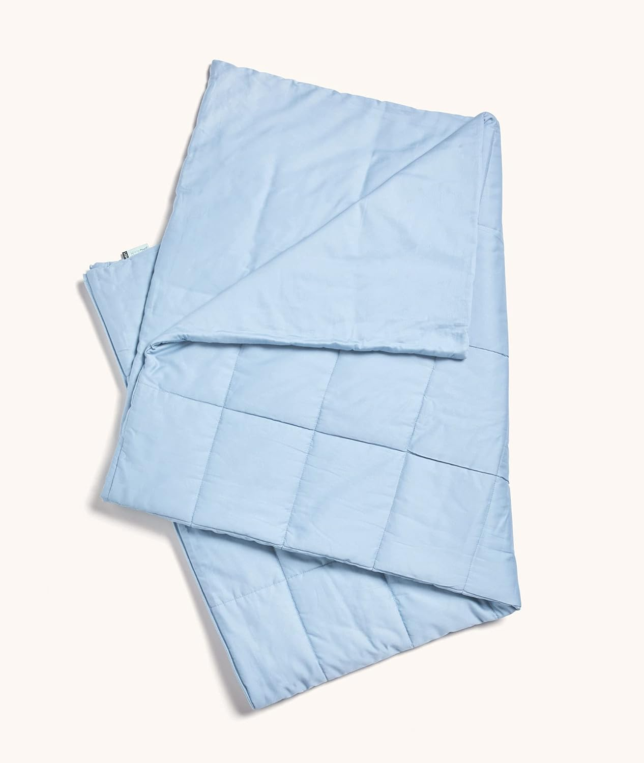 Ergopouch Demi/Cot Convertible Organic Cotton Quilt, 3.5 TOG, Ocean Blue image number 1