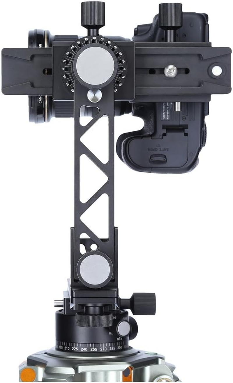Rollei Panoramic Head 200 Mark II - Tripod Head for Multi Row Panoramic Photos, Max. Load of 3 Kg and ARCA Swiss Compatible - Black image number 3