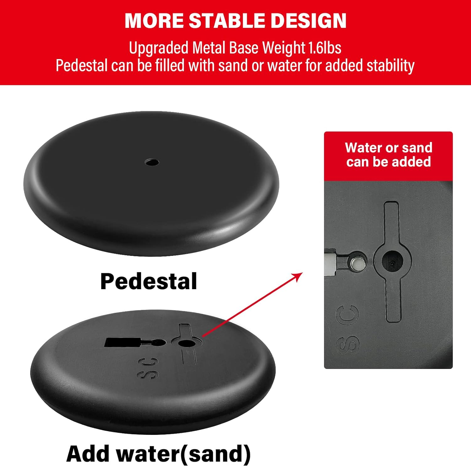 SENZHIYI Indoor Telescoping Flag Pole with Base 6Ft-8Ft,Aluminum Commercial Indoor Flagpole with Black Ball Top Finial,Heavy Duty Indoor Flag Pole Kit for Office School City Hall image number 1