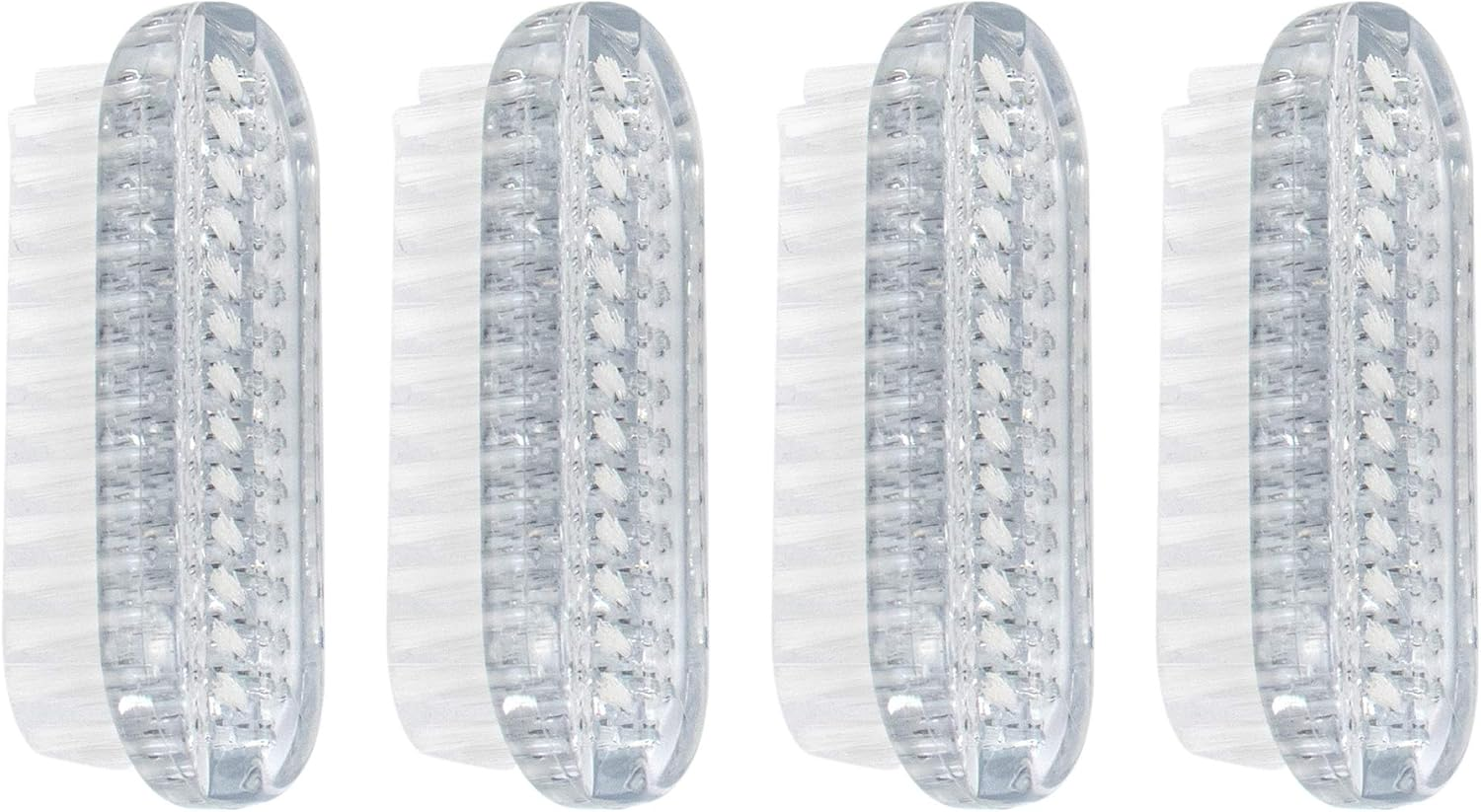 AUEAR, 4 Pack Plastic Fingernail Cleaning Brush Double-Sided Hand Nail Cleaning Brush Toe Cleaning Brush for Men Women image number 3