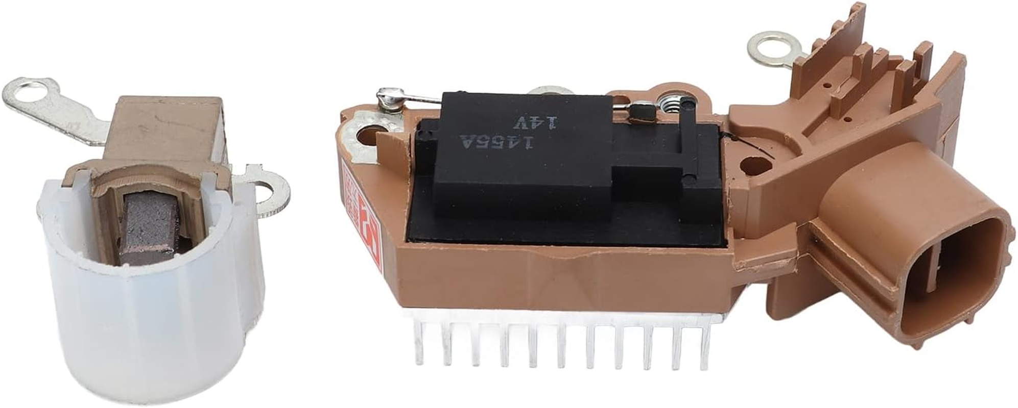 Tbest Alternator Brush Set,Alternator Rebuild Kit for Ahga81 Yaris,Yaris Voltage Regulator,Alternator Repair Kit,Alternator Voltage Regulator Brushes Kit 27700?75030 Rebuild Set for 1.5L 2006-2012 image number 1