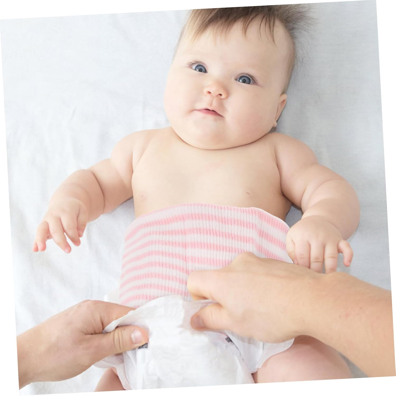 Belly Protection Bag Cotton Newborn Belly Band Cord Cover for Boy Girl Nursery Reusable Boy Girl Printed Navel Belt