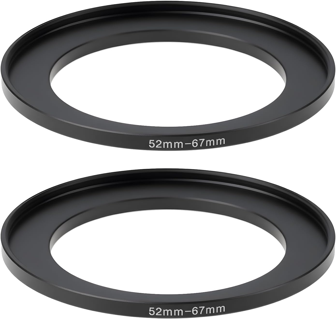 Be in Your Mind 2 Pcs 52Mm to 67Mm Step up Camera Lens Converter Filter Adapter Ring Metal image number 4