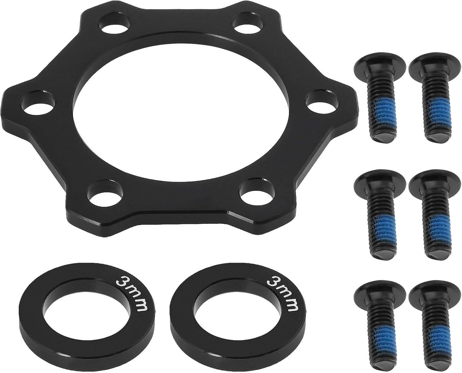 OTOTEC 1 Set of Bike Hub Adapter Disc Brake Bicycle Brake Disc Conversion Base Compatible with Boost Hub Conversion Bicycle