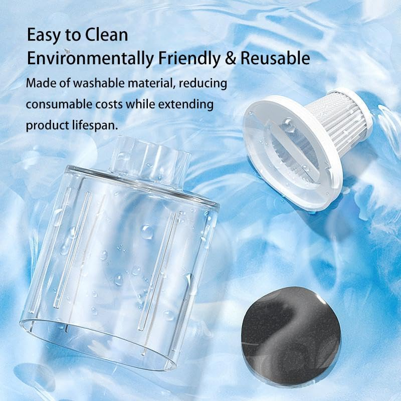 Handheld Cordless Car Vacuum Cleaner - 7500PA Powerful Suction, Lightweight Portable Design, Long-Lasting Battery & LED Light for Home, Office & Auto Cleaning image number 1