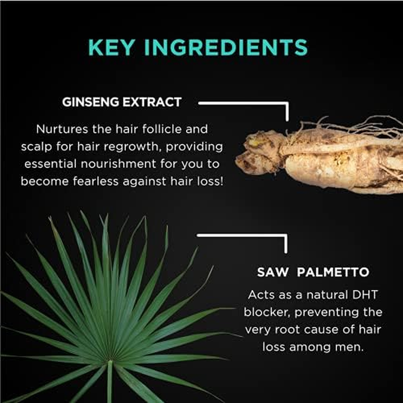 MEDIC HAIR for MEN 90Ml, 3.04 Fl Oz, Contains Saw Palmetto and Ginseng Extract, DHT Blocking, Natural, Healthy Hair Growth image number 4