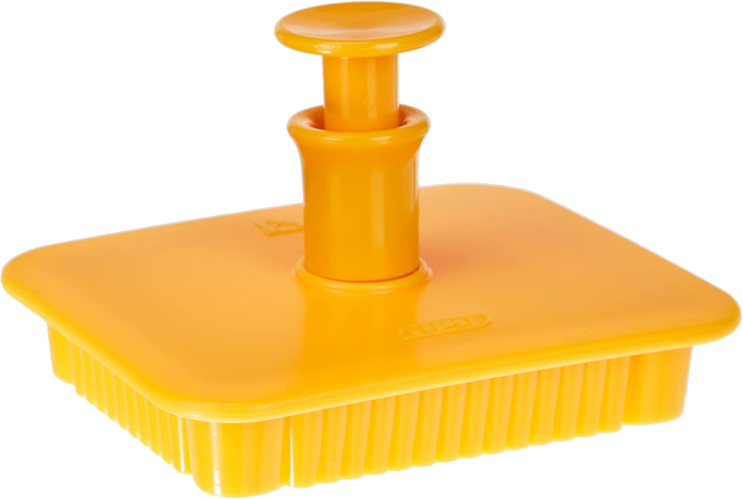 Ibili Petit Beurre Pastry Cutter with Ejector, Orange, 7 X 5.5 X 5 Cm