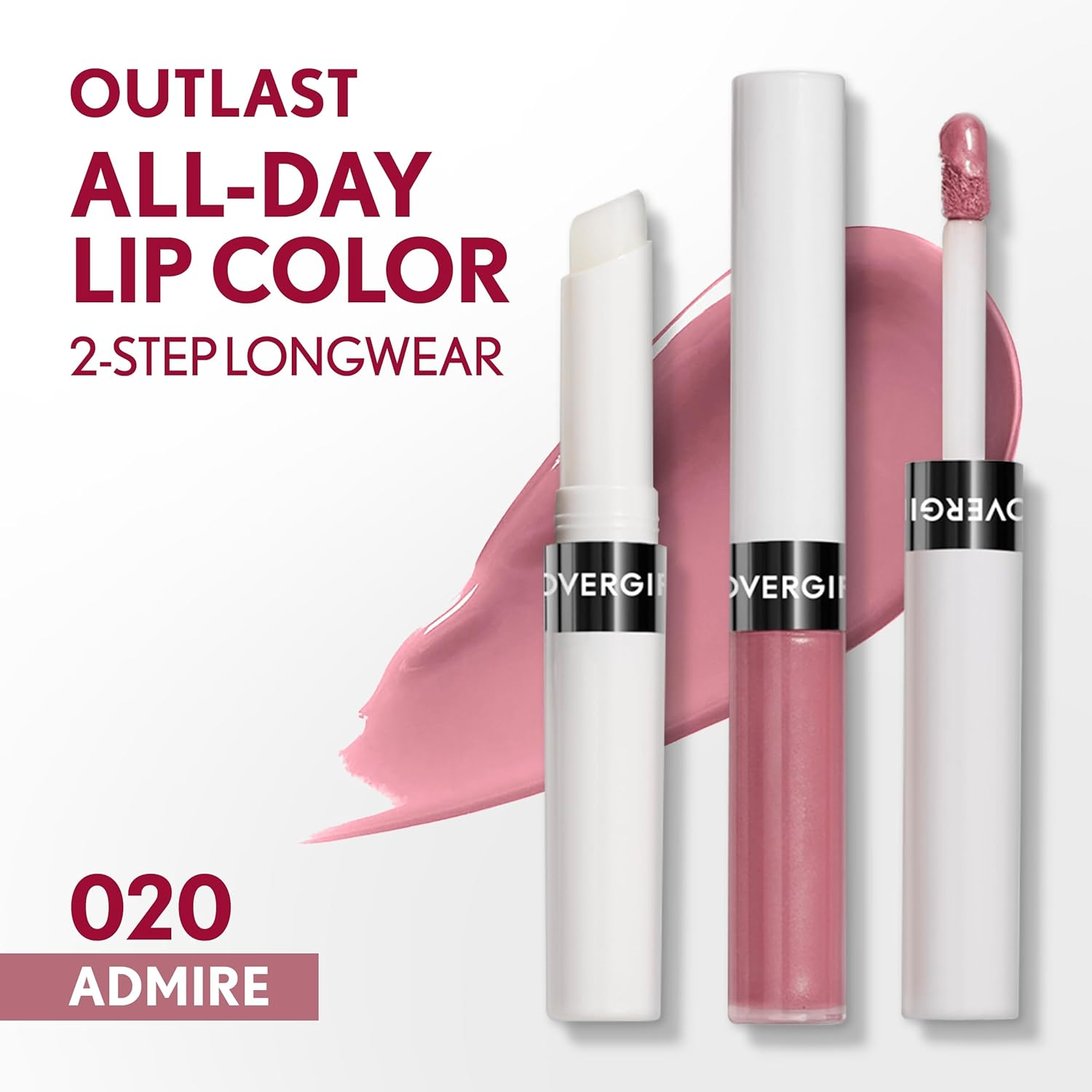 COVERGIRL Outlast All-Day Lip Color, Admire 1.9 G + 2.3 ML image number 6