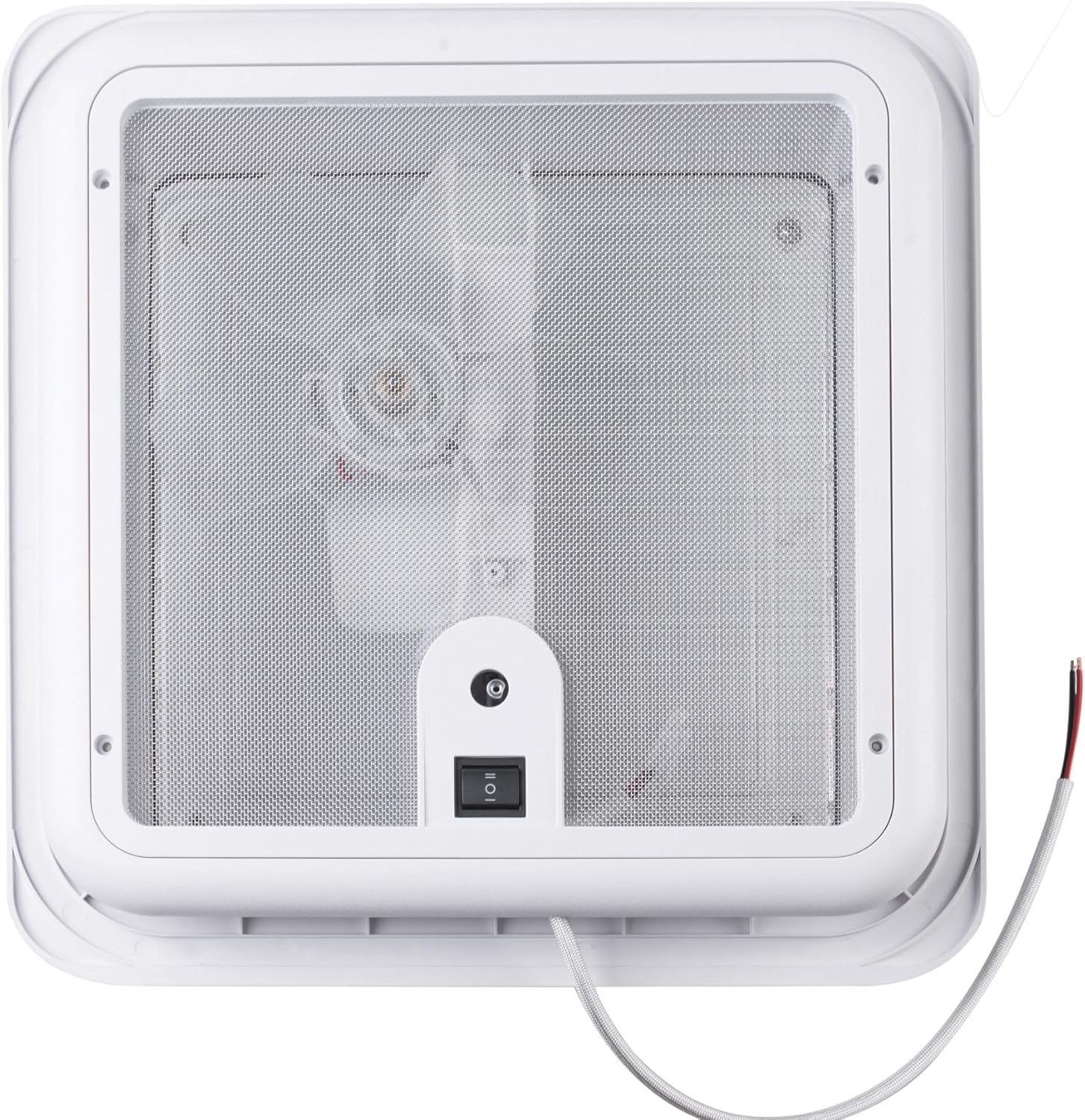 Gonia RV Bathroom Roof Vent Hatch Fan 12V, Caravan Motorhome Shower Hatch Air Exhaust Fan for Motorhome Caravan 280Mm image number 4