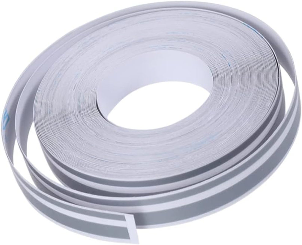Anneome Decal Pinstripe for Cars Automotive Auto Pinstripe Tape Silver Color 980 * 1.2Cm Overlap Easy to Apply image number 5