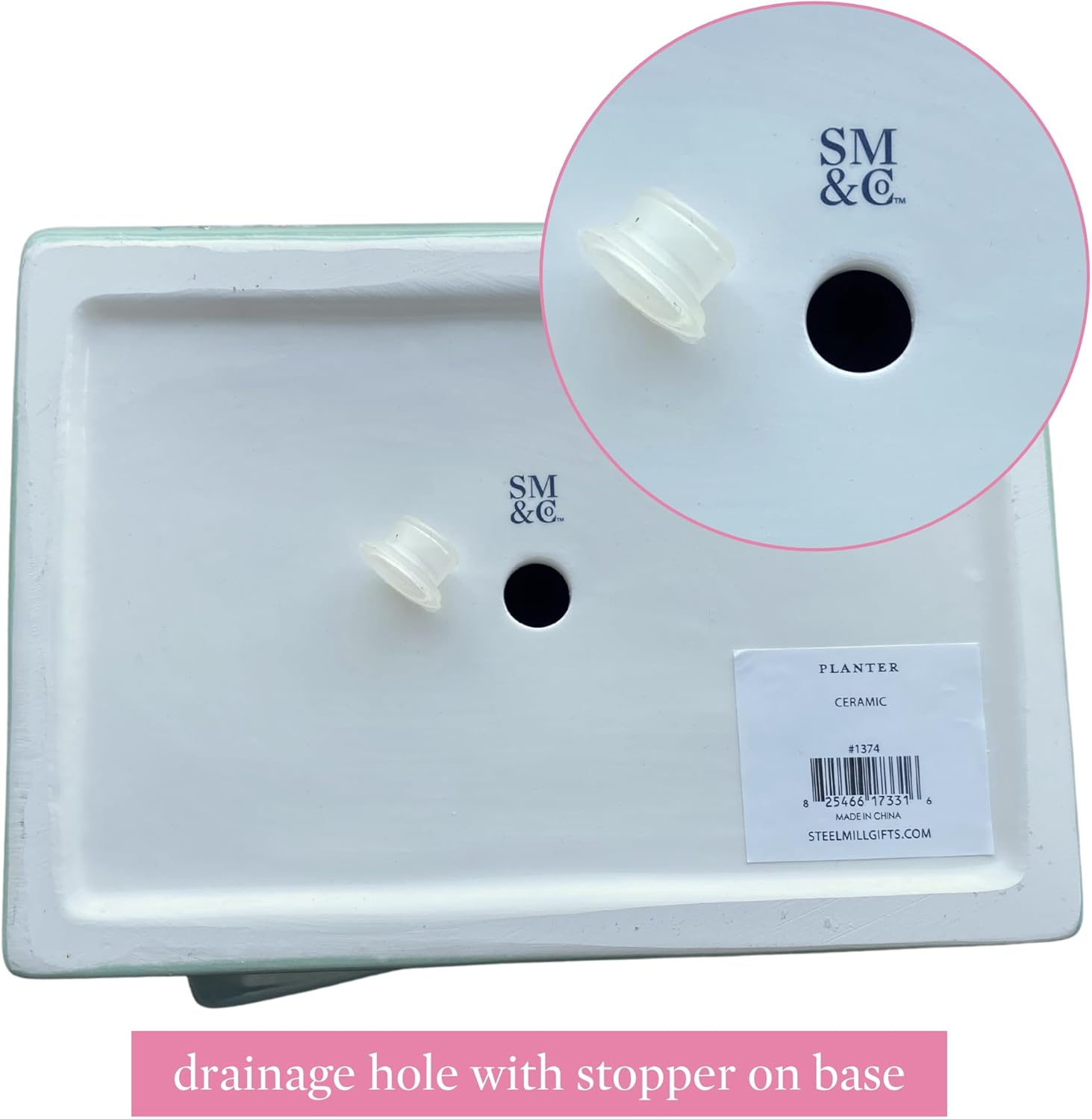 Steel Mill & Co Book-Shaped Decorative Planter, Ceramic Planter for Home Decor, Cute Bookshelf Decor, Unique Planter for Book Lovers, Classic Titles