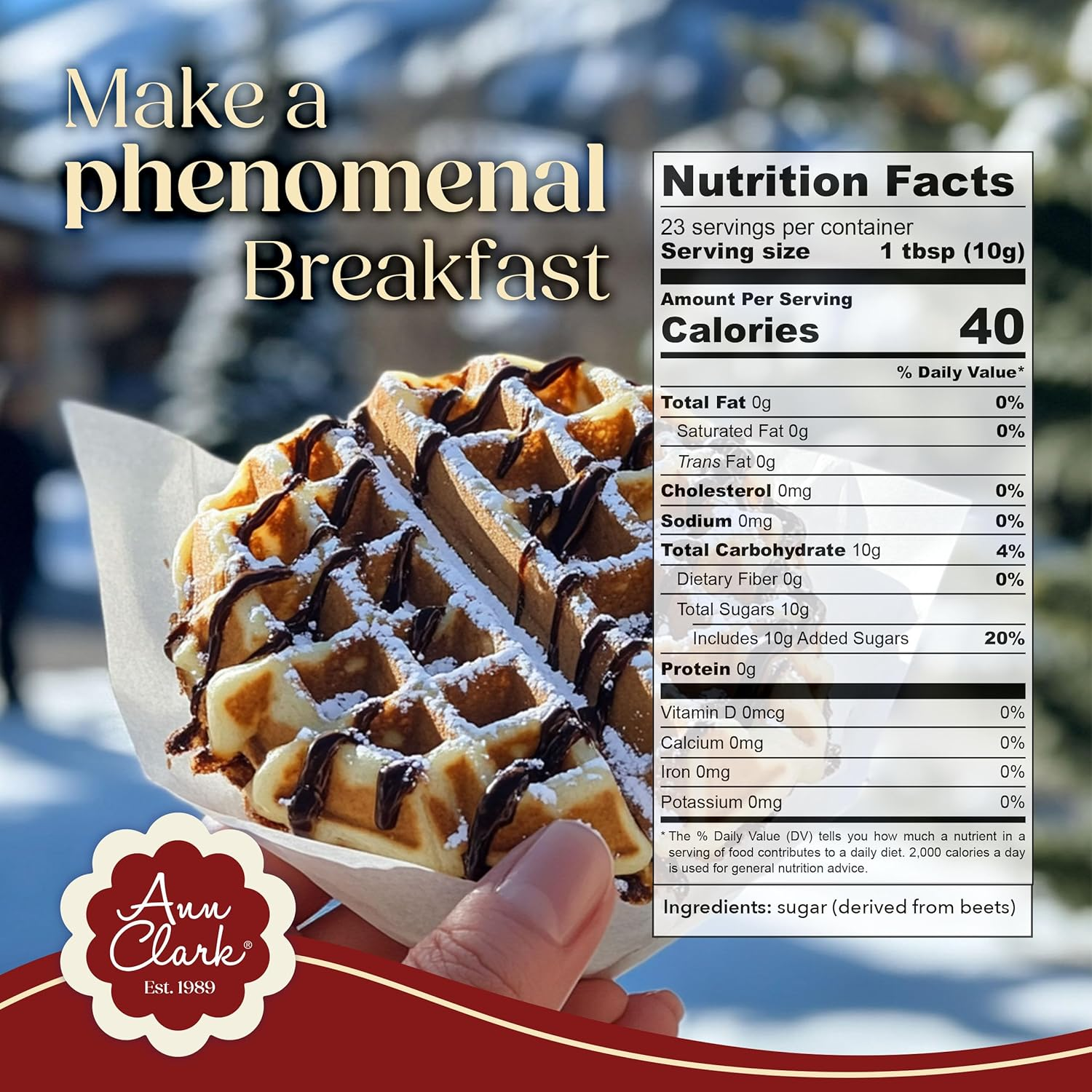 Ann Clark Authentic Belgian Pearl Sugar, 8 Oz. image number 4